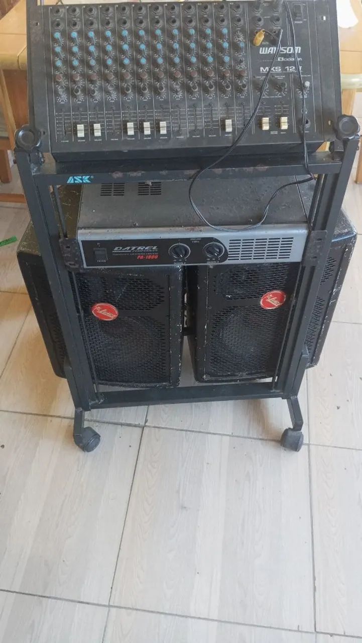 Mesa de som completo