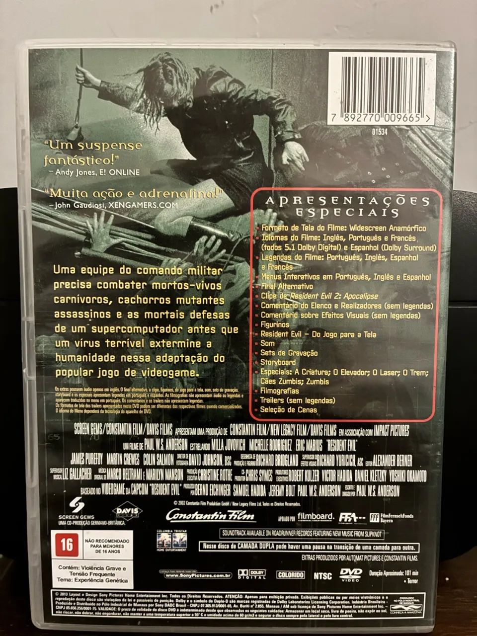 Vendo DVD Resident Evil 1 e 2 - Foto 2