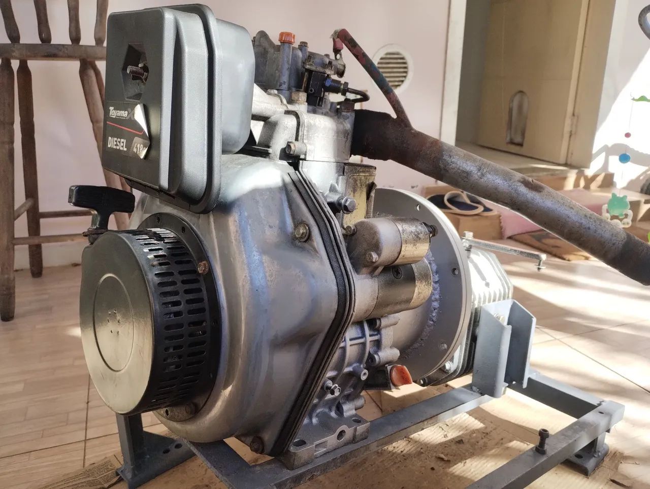 Conjunto Marítimo motor e reversor Diesel  - Foto 3