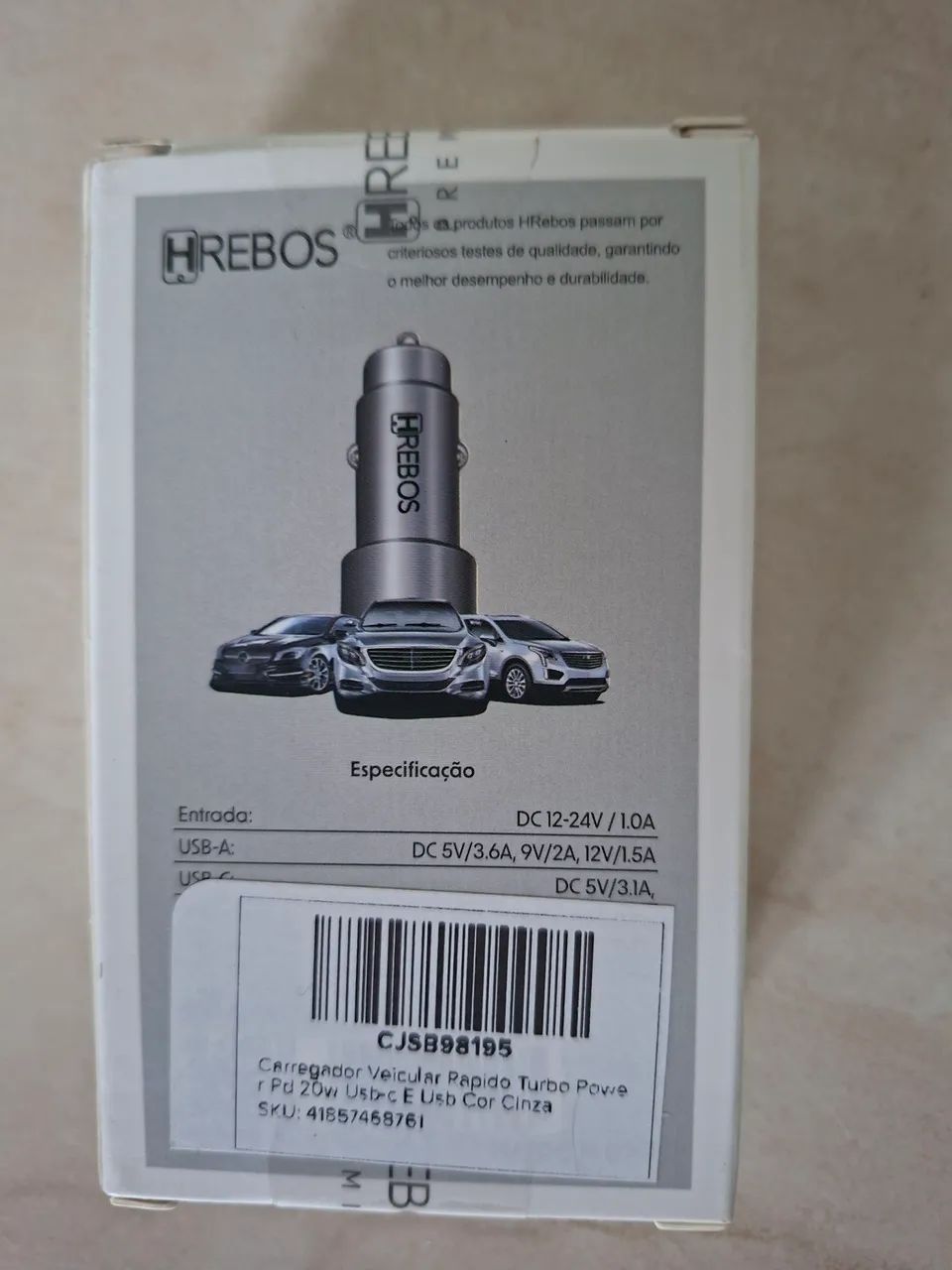 Carregador de carro Novo - Foto 2