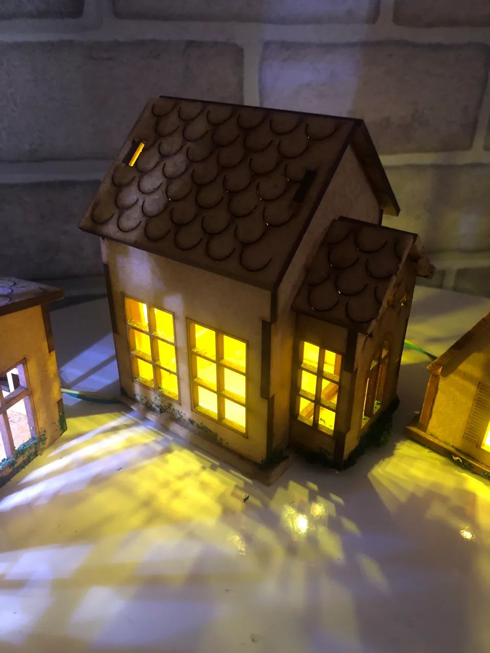 Casas maquete com iluminação  - Foto 3