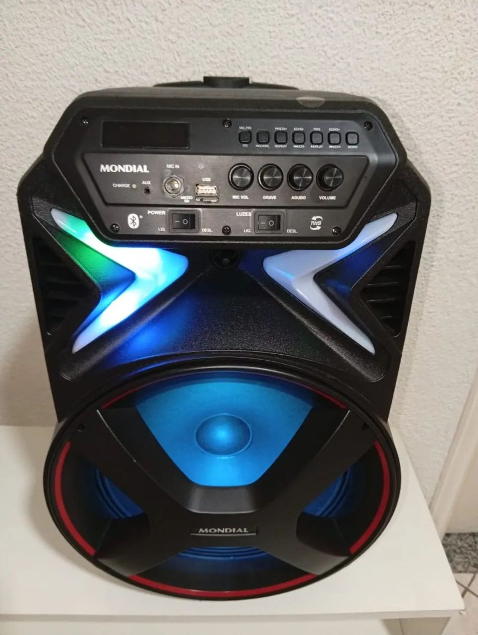 Caixa Amplificada mondial cm 400 