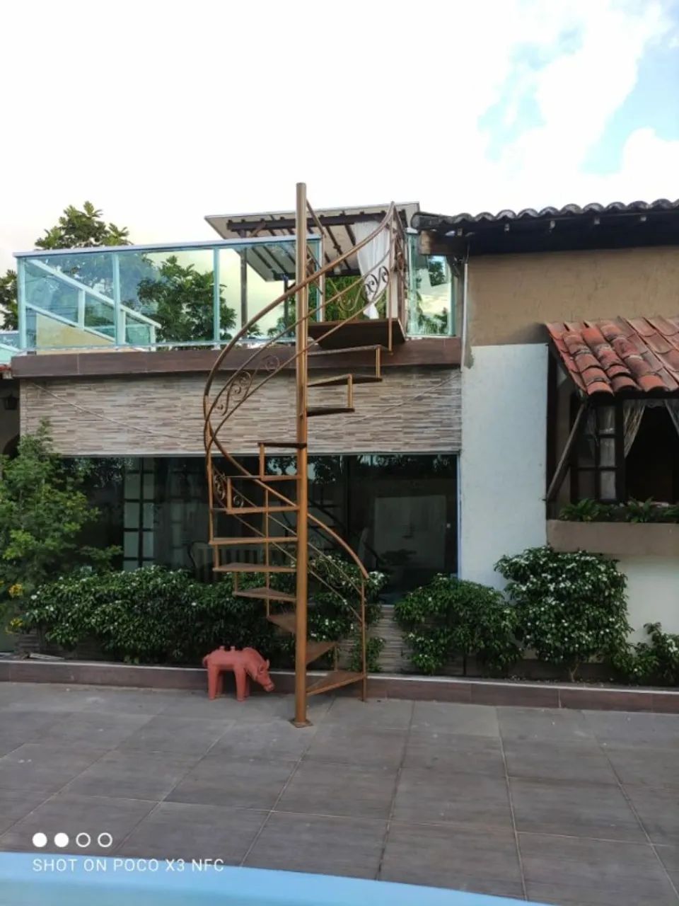 ESCADA CARACOL E RETA  - Foto 2