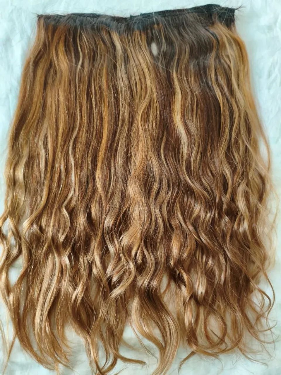 Cabelo humano cacheado 