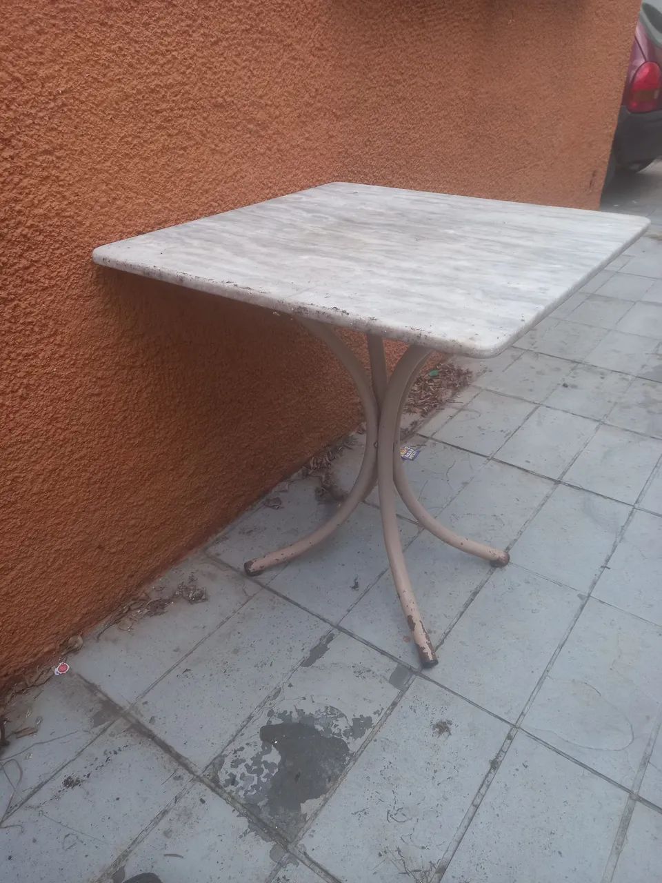 Mesa de marmore 75 X 75
