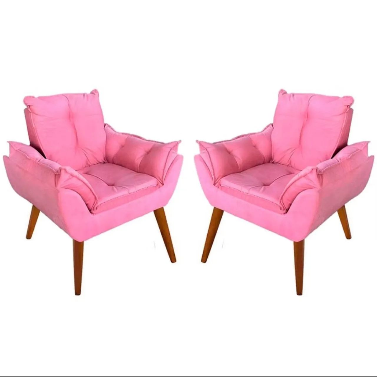 Poltrona Opala Luxxo -Decorativa para Éstudio de Beleza