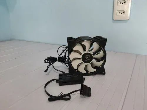 Kit Fan Mancer ARGB 120mm + Controladora