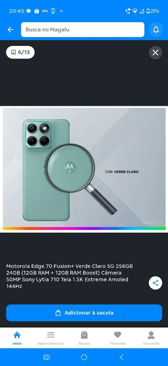 Edeg 70 fusion plus  - Foto 2