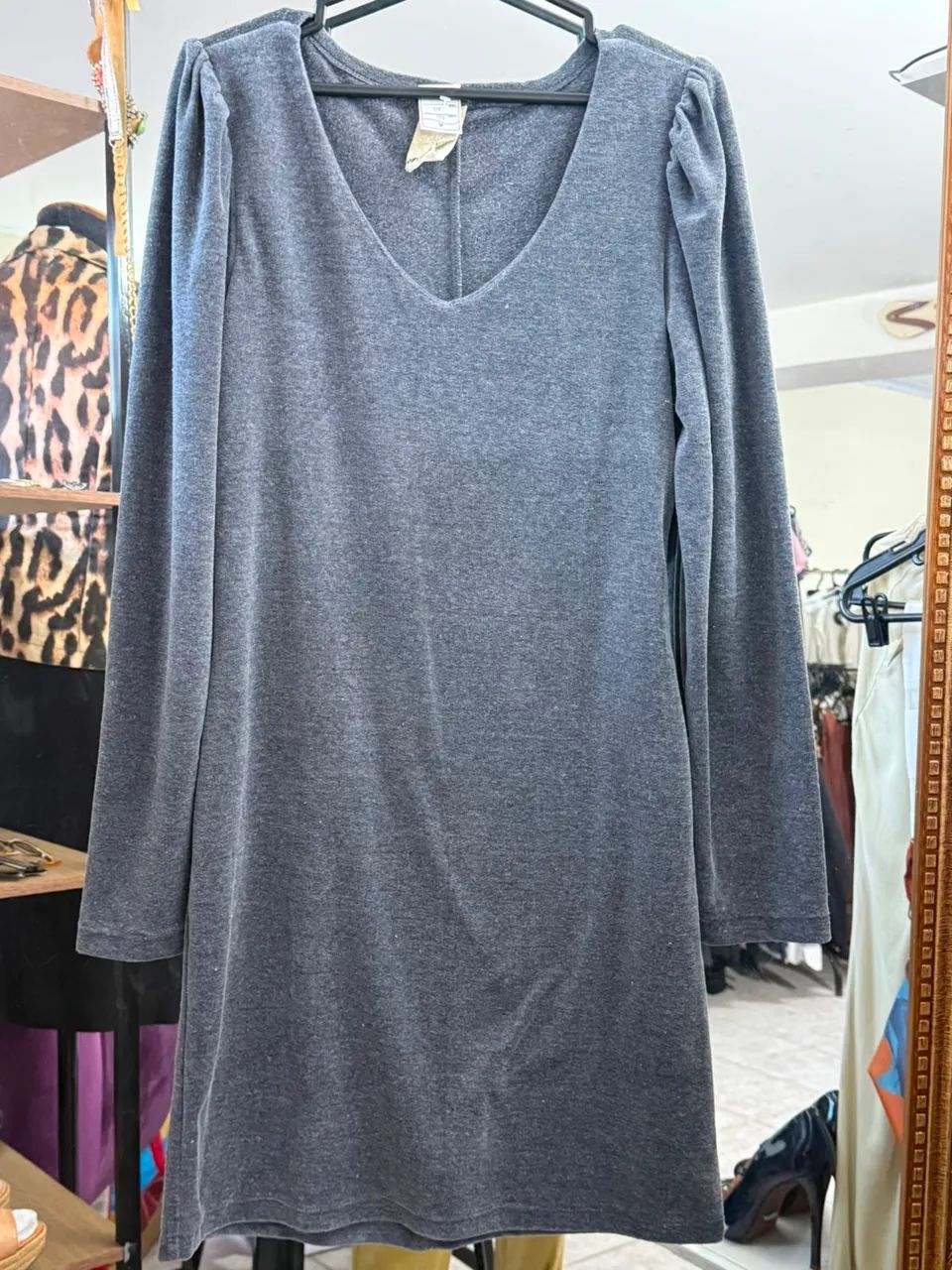Vestido cinza da vlcs