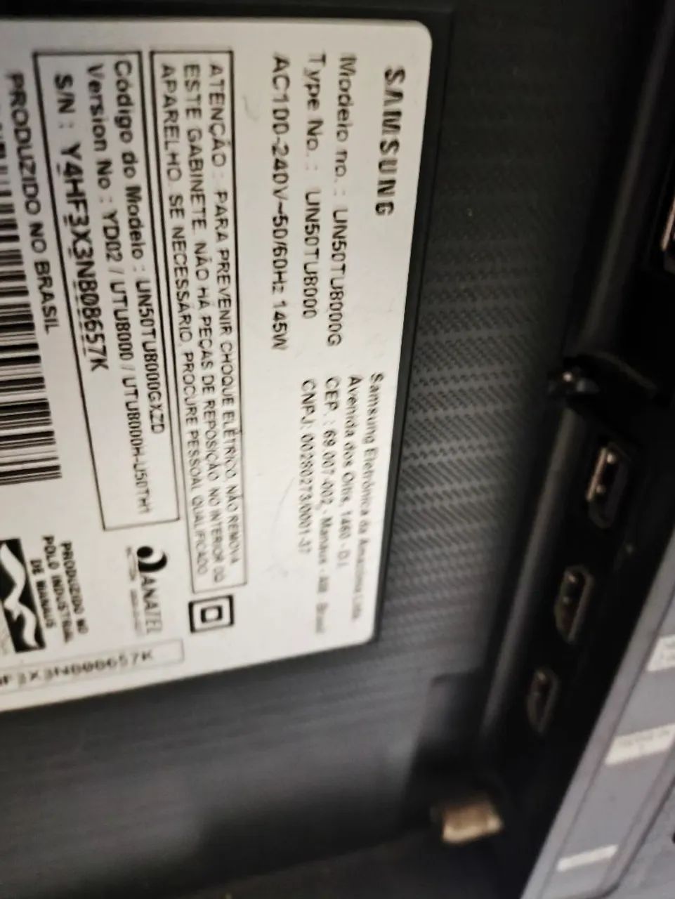 Tv smart Samsung 50 polegadas 4k - Foto 5