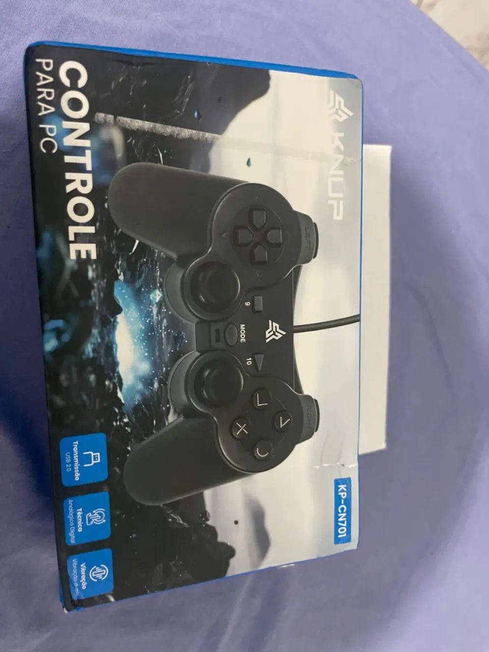 CONTROLE JOYSTICK PRA PC E NOTEBOOK  - Foto 3