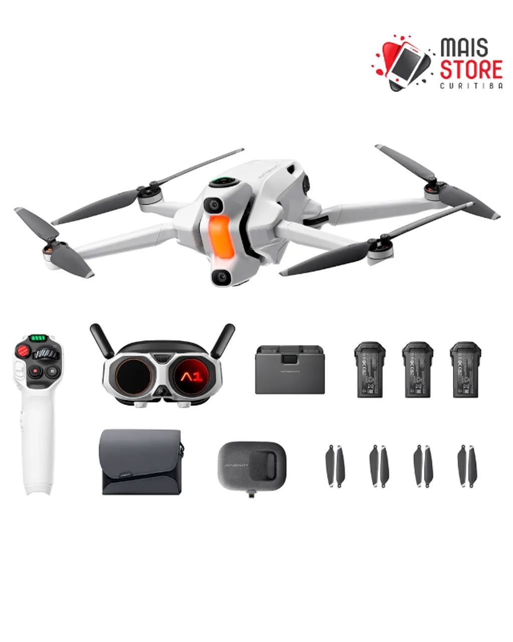 Drone Antigravity A1 Explorer Bundle 8K 360 - Lacrado na caixa