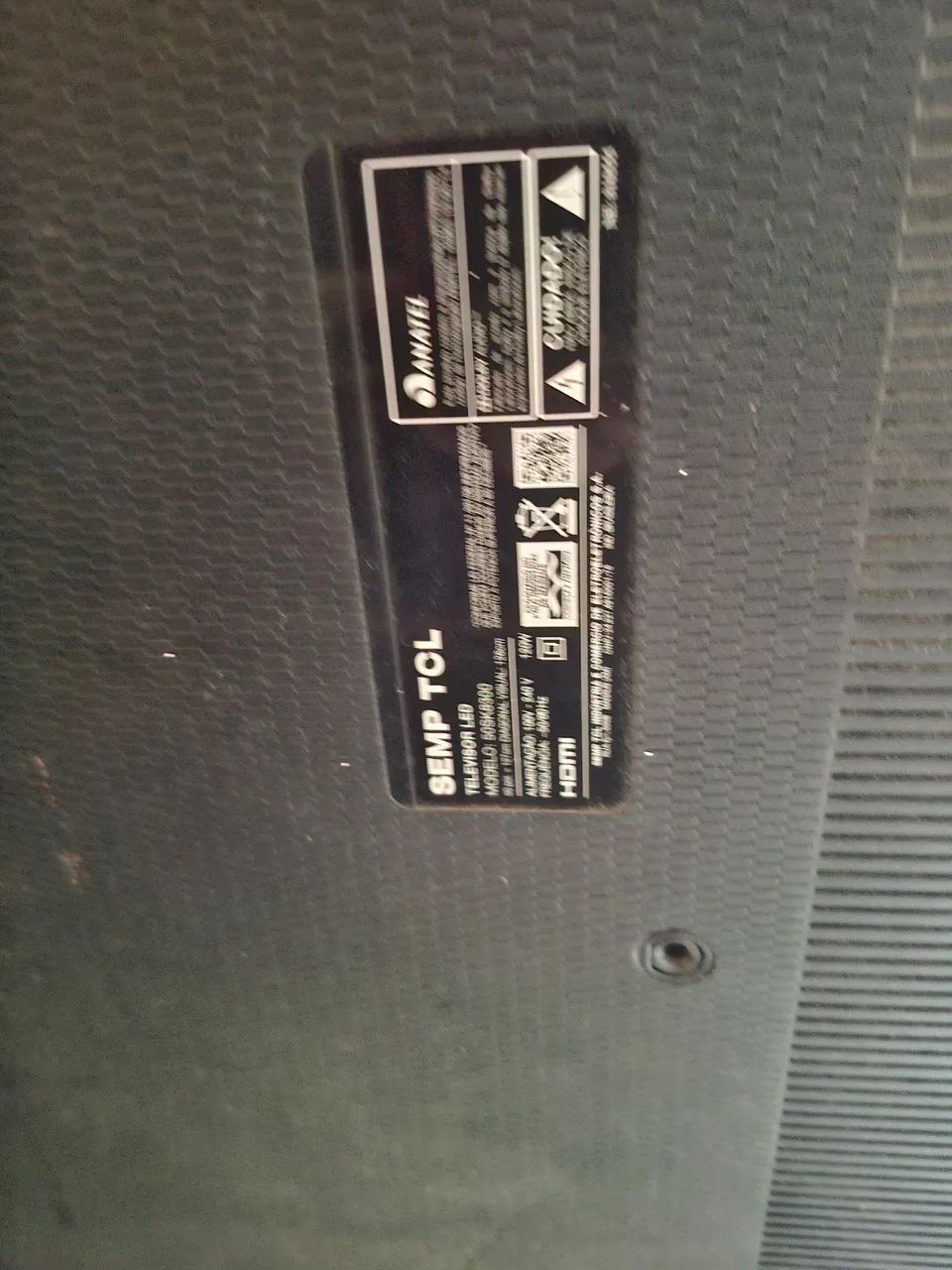 Tv SEMP TCL LED 50 POLEGADAS 