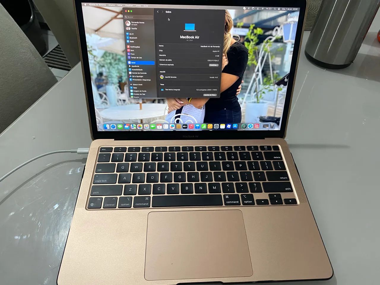 MacBook Air m1 8g 