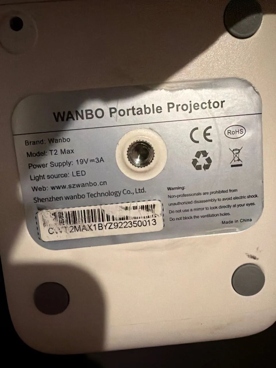 Projetor Wanbo T2 Max 1080p - Foto 2