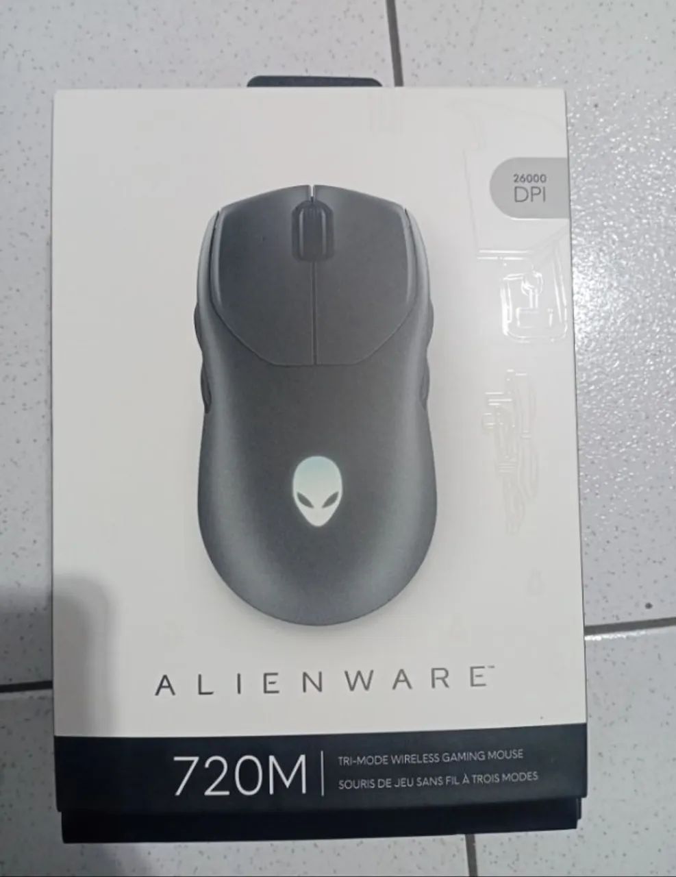 Mouse Gamer Sem Fio Alienware Tri-Mode - AW720M