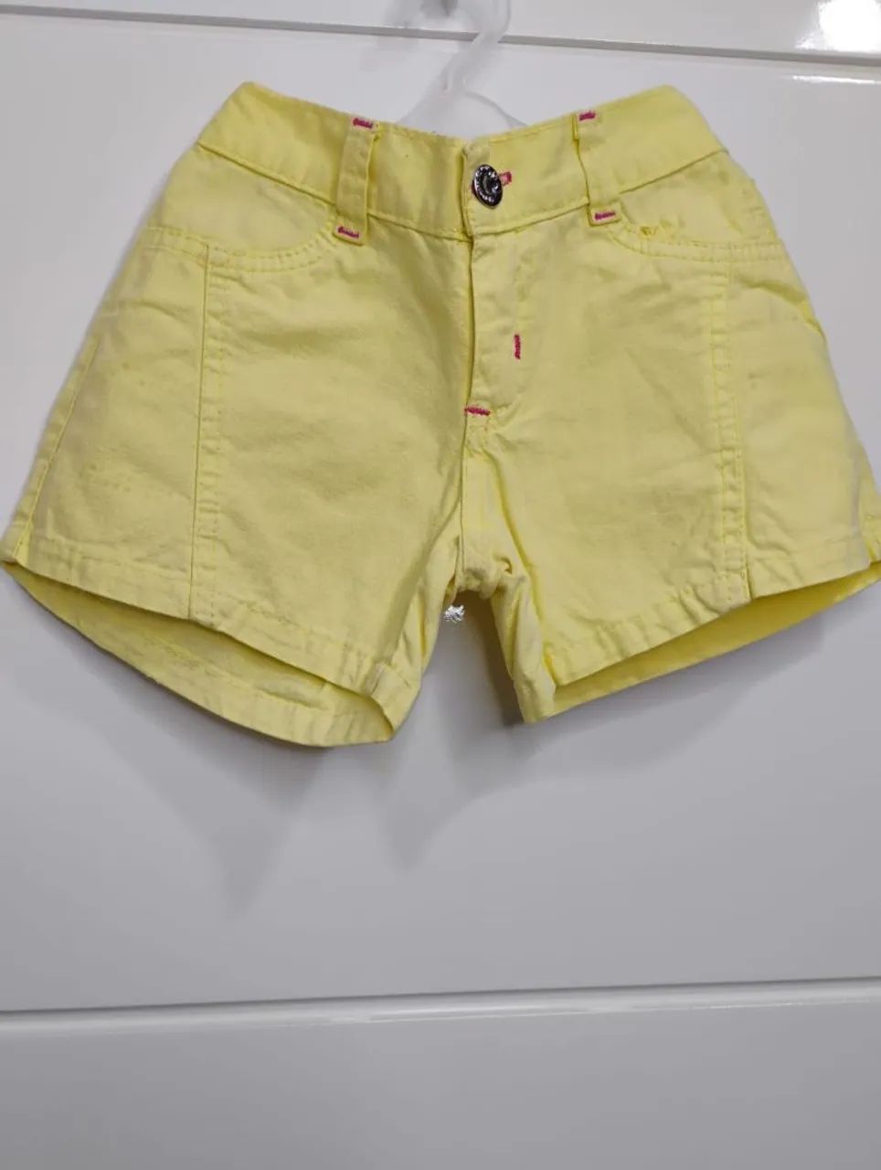 Short de brim infantil  - Foto 3