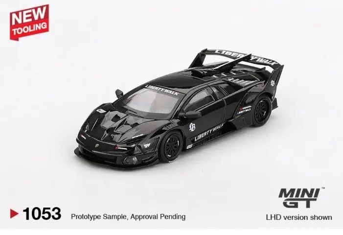 Mini Gt Liberty Walk Lamborghini Murcielago Gt Evo #1053