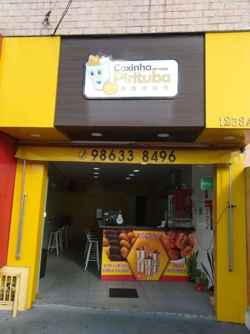 Passo o ponto loja de Mini Salgados 