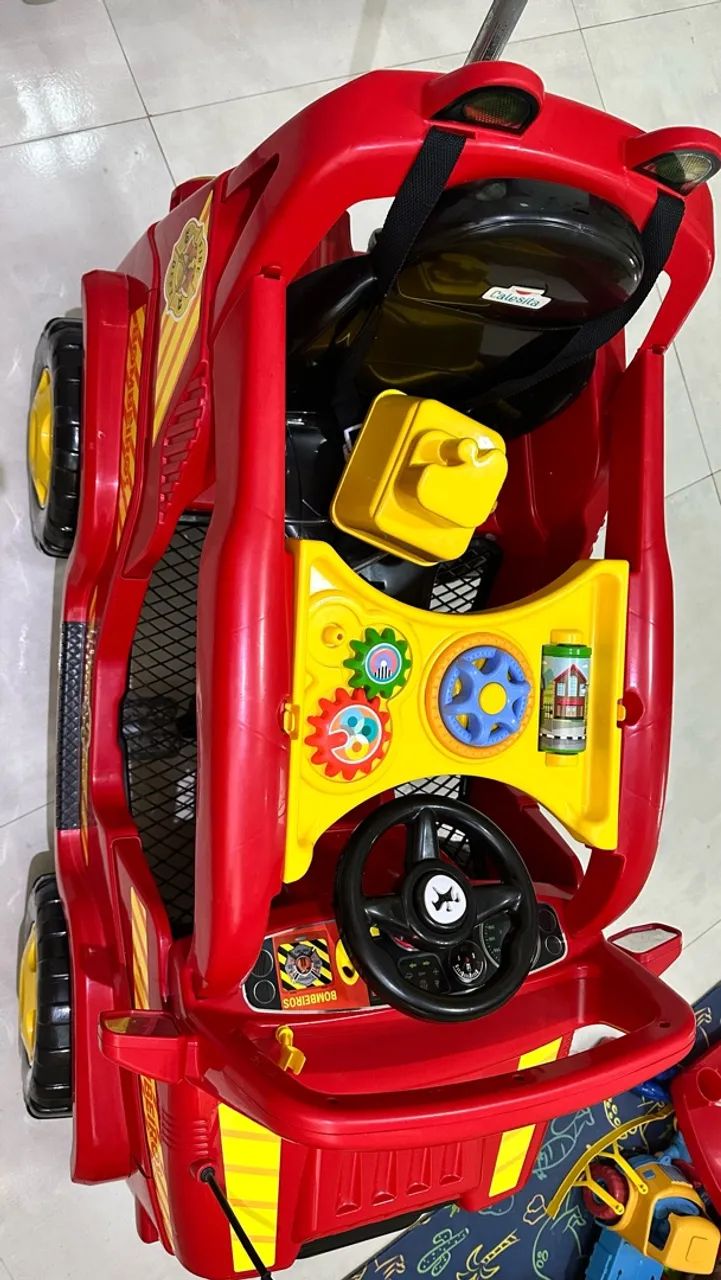 Carrinho(bombeiro) para criança  - Foto 2