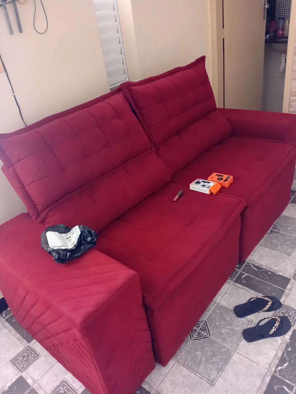 Vendo sofá novo 4 meses de uso - Foto 2
