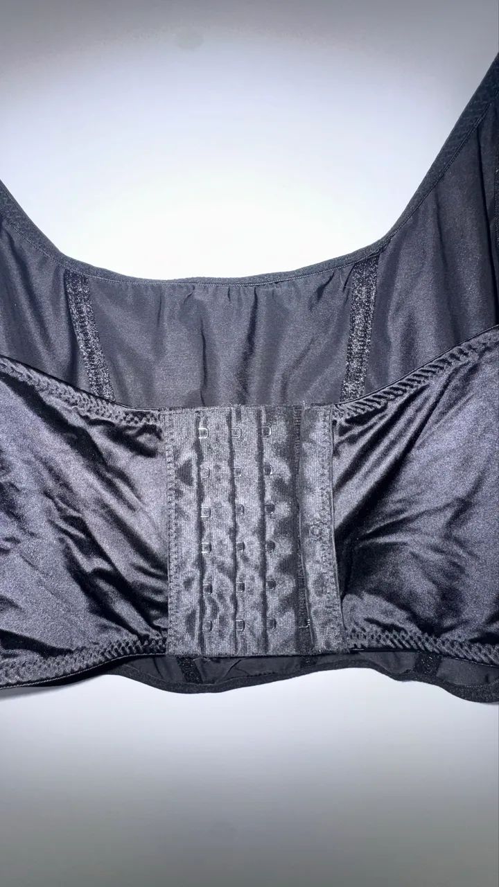 top lov preto ajustável 
