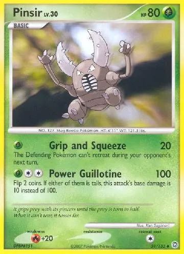 PINSER POKEMON TCG