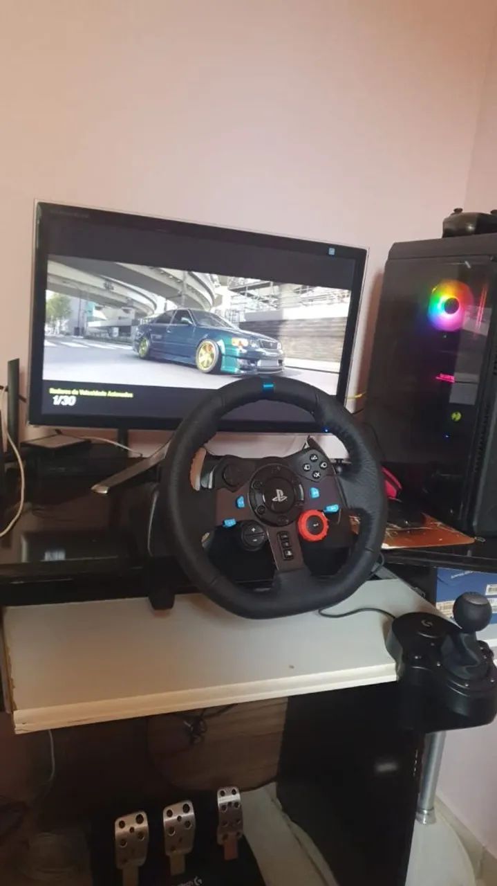 Volante G29 logitech Novo - Foto 2