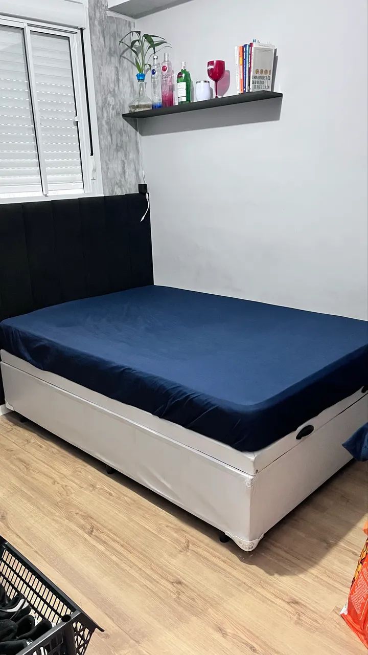 CAMA CASAL BAÚ 