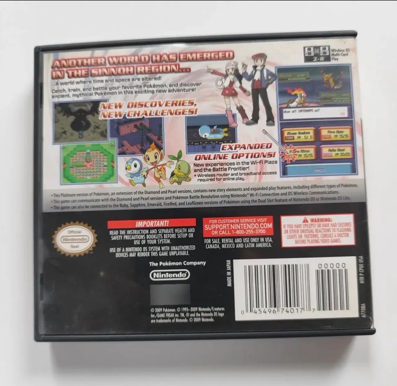 Pokémon platinum CIB  - Foto 3