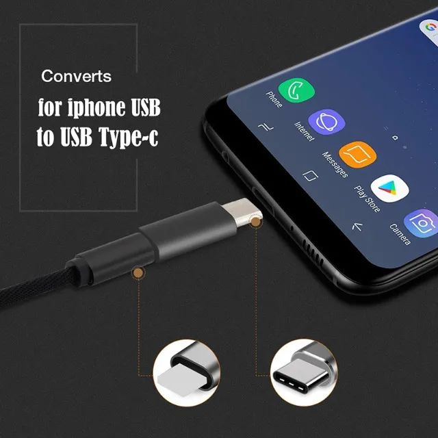 Adaptador Lightning Ios Para Usb C - Foto 3