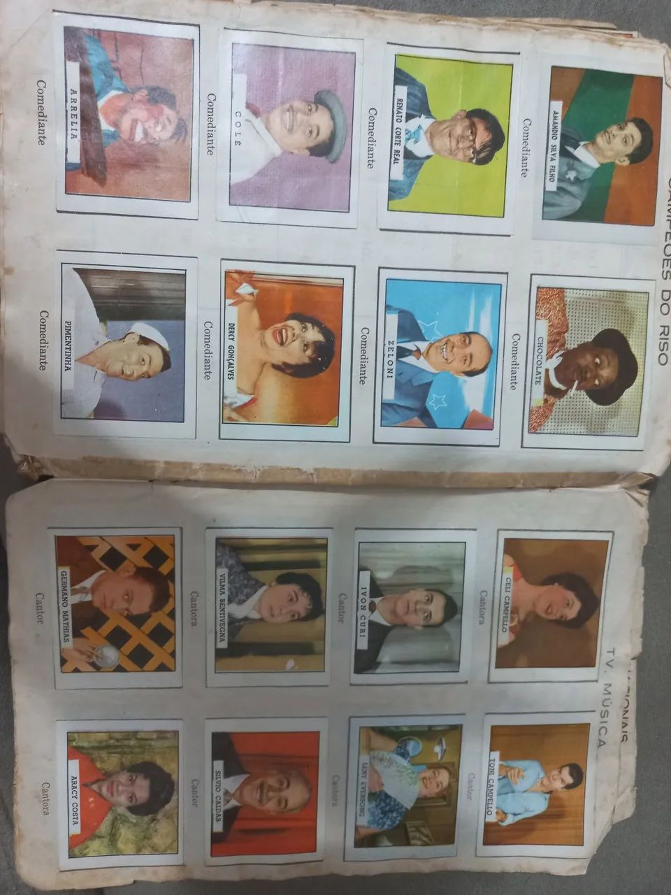 Álbum de figurinhas antigas  - Foto 4