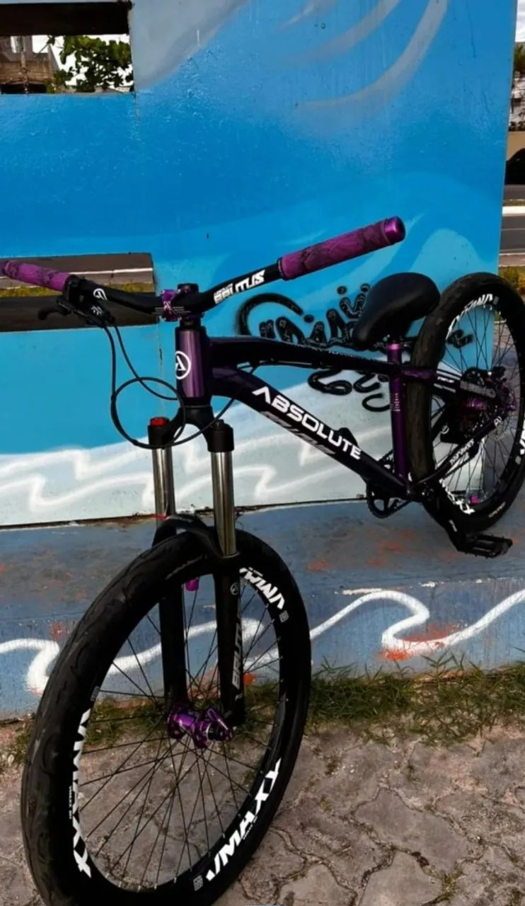 Bicicleta Absolute Roxa