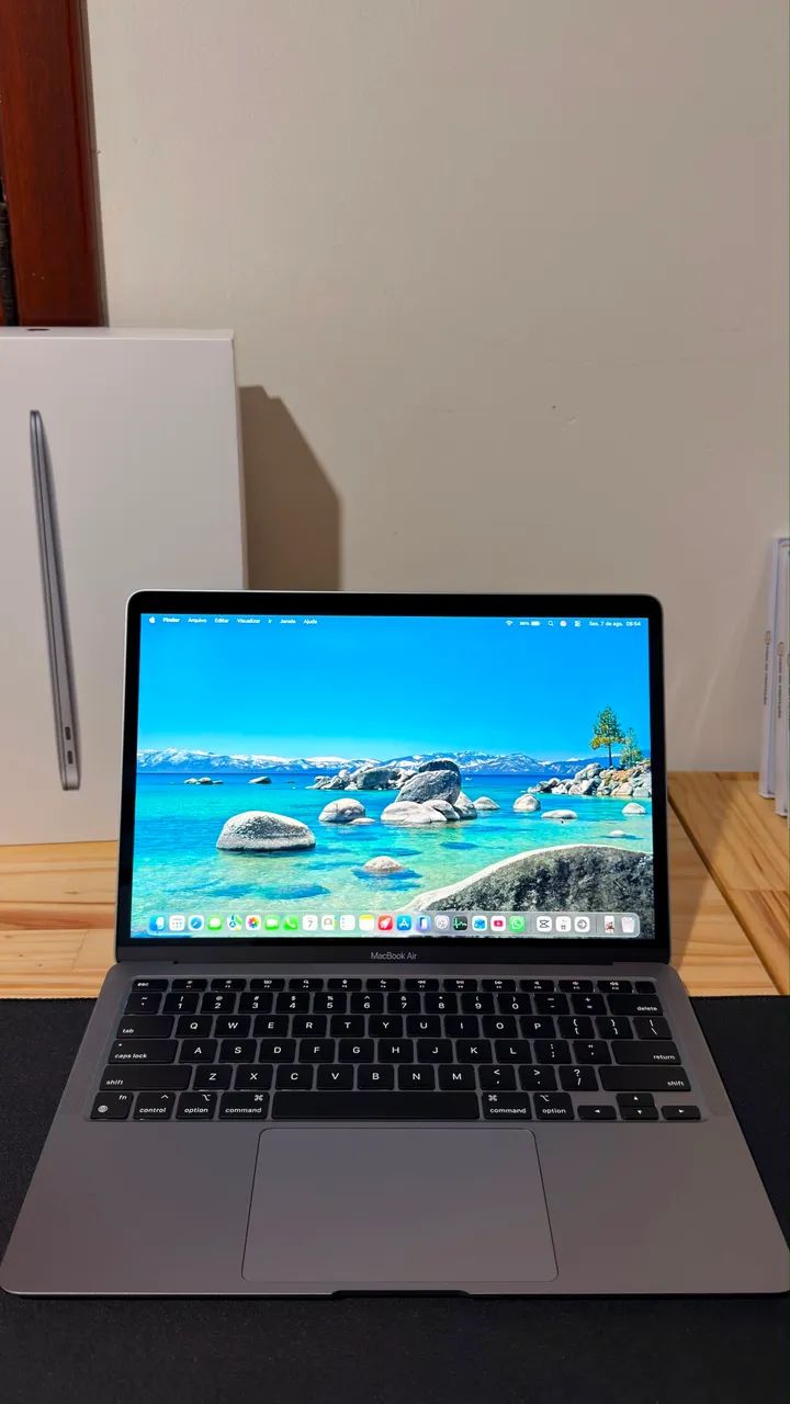 Macbook Air M1 8gb de RAM/ 256gb de SSD em PERFEITO ESTADO!!! - Foto 3