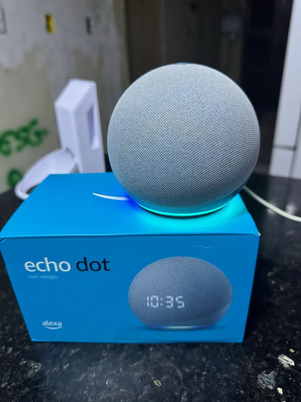 Vende echo dot 4 geração com Relógio  - Foto 2