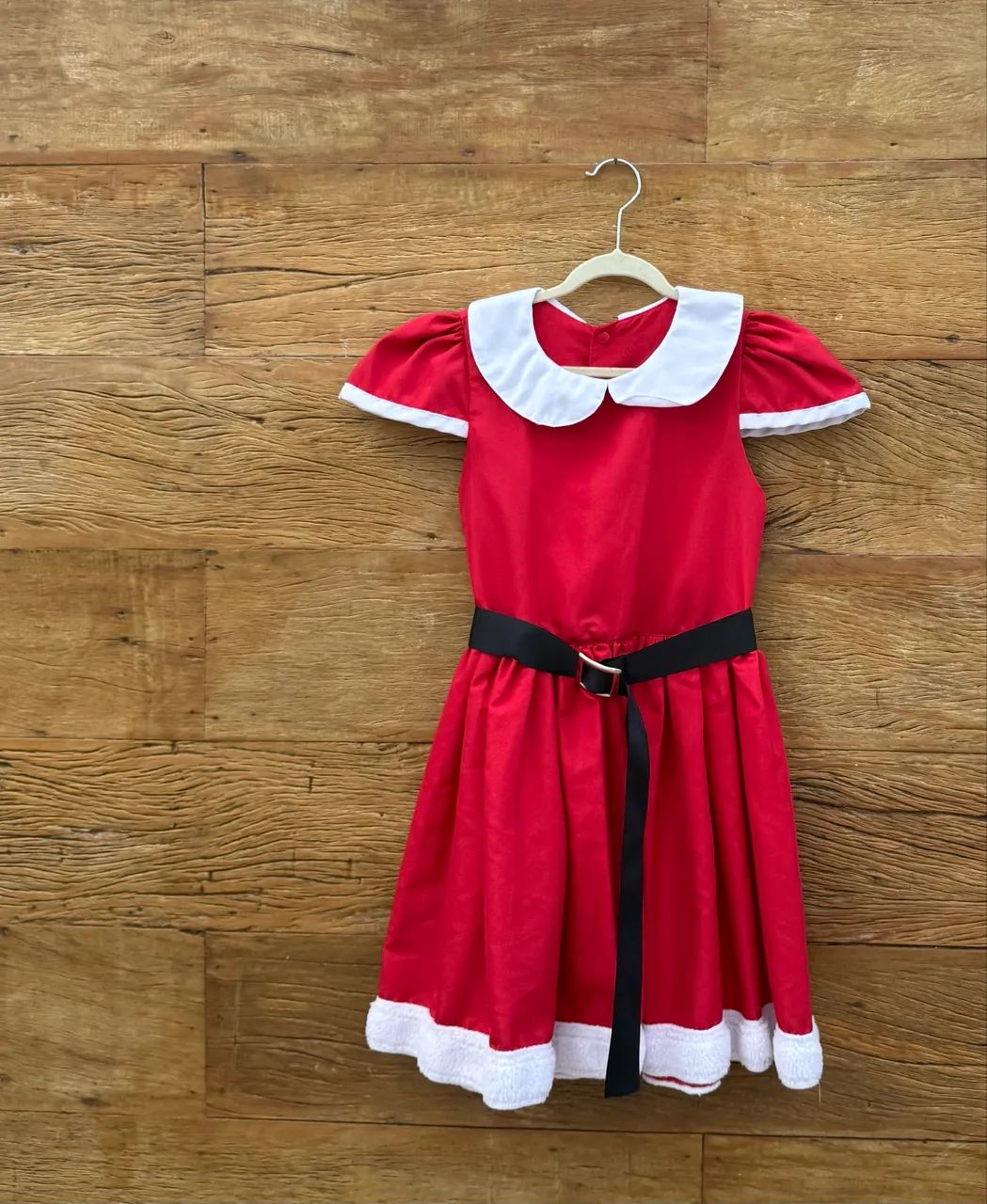 vestido de natal infantil vermelho - Foto 3