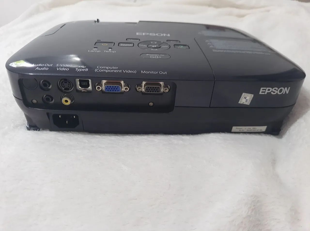 Projetor Epson PowerLite S8+ Com Bolsa original(Lâmpada 1130h) - Foto 2