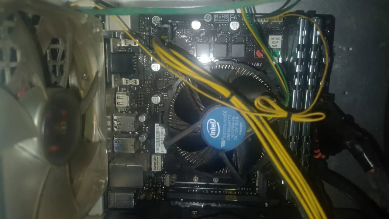 Placa mãe + processador i5 9400