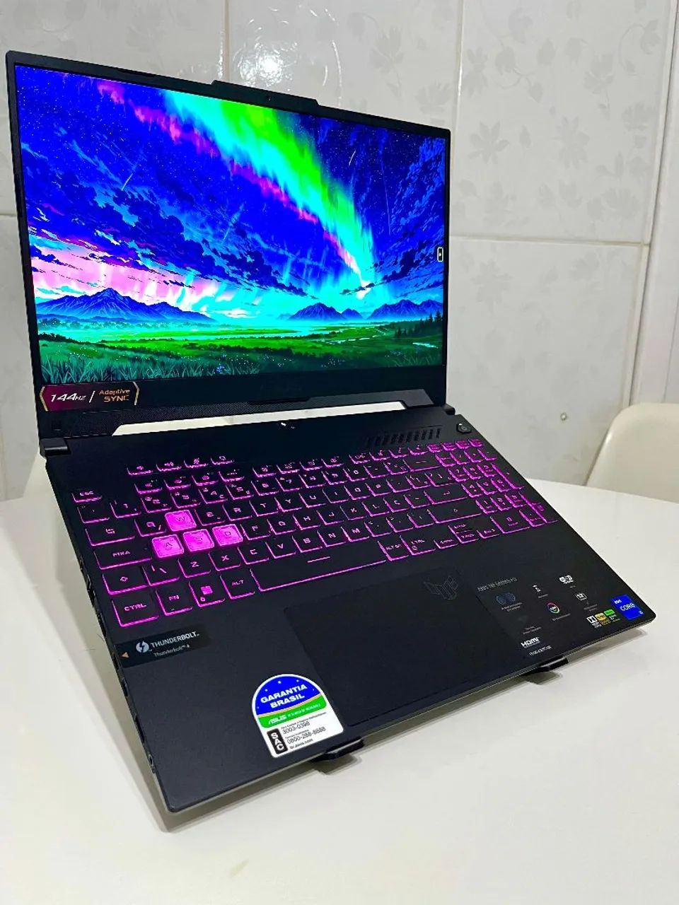 NOTEBOOK GAMER ASUS  I5 RTX3050 512GB COM GARANTIA - Foto 4