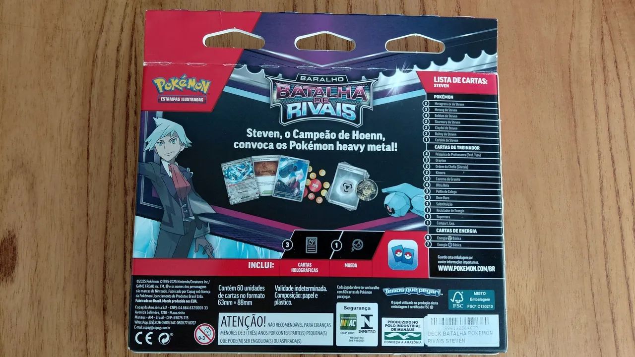 Baralho Pokémon diretamente da fábrica - Foto 2