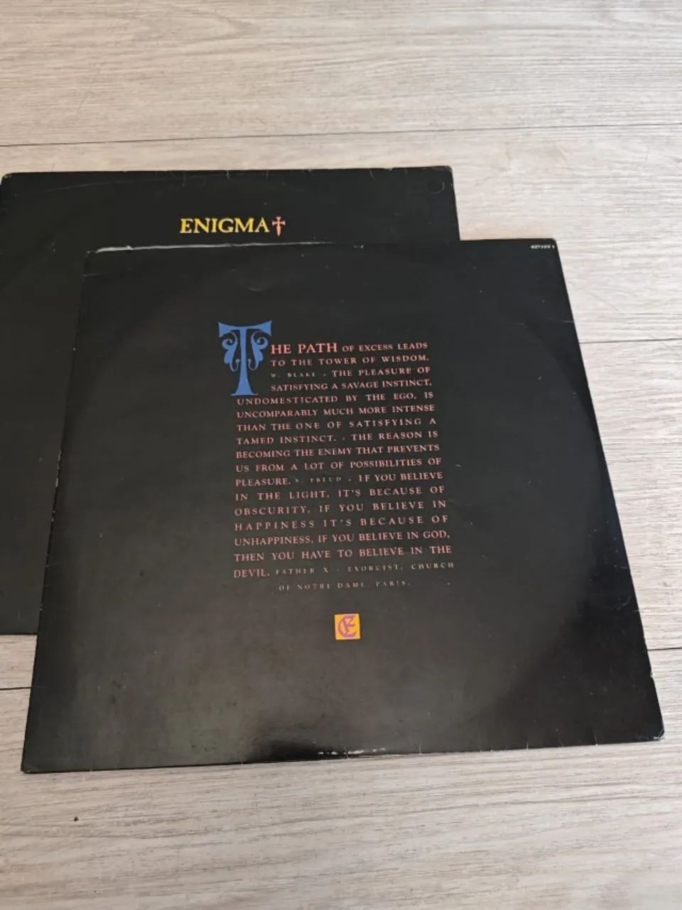 Disco de Vinil LP Enigma - MCMXC a.D. (1990) Original Com Encarte - Foto 4