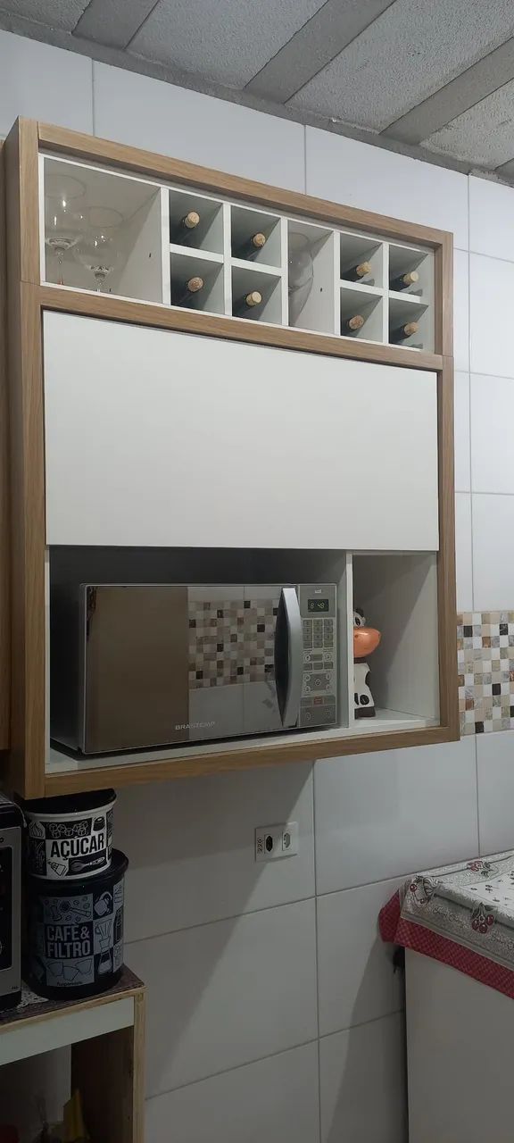 Armário planejado basculante mdf