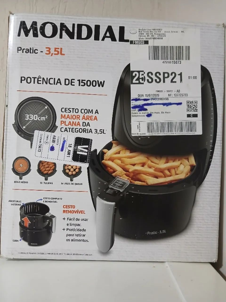 Airfryer 3,5L nova - Foto 2