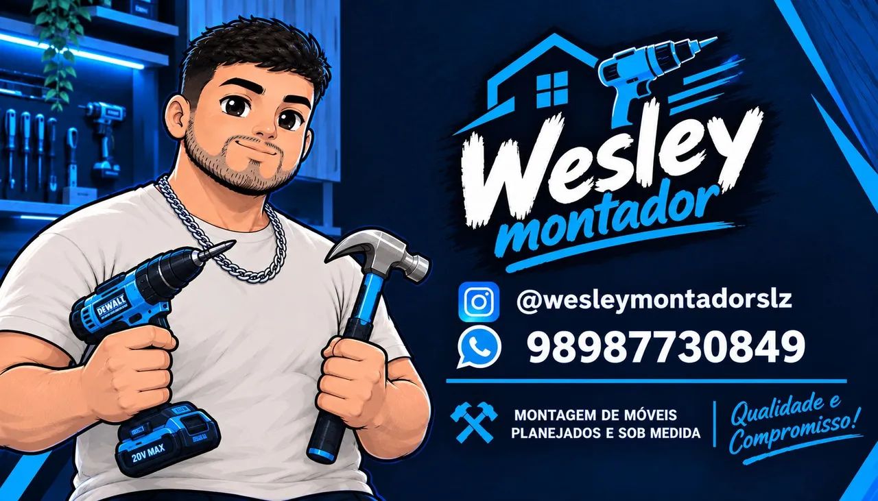 Montador de móveis profissional 