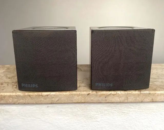 Caixa Som Philips Multimídia Caixinha Falante Surround Par
