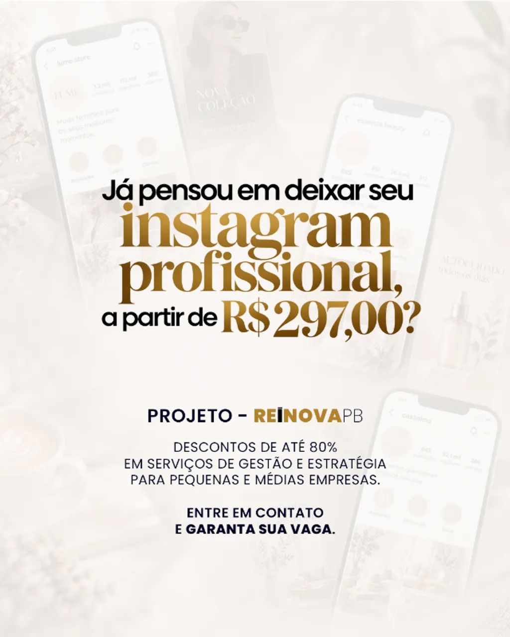Social Media Profissional | Posts para Instagram
