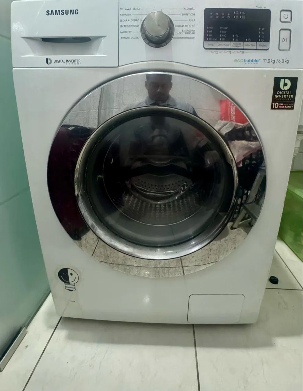Máquina lava e seca 