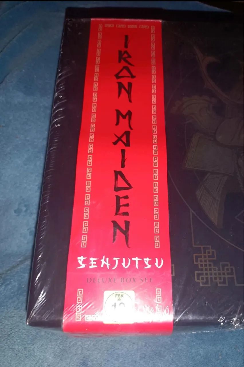 Iron Maiden senjutsu deluxe box cd Lp vinil disco virtual heavy