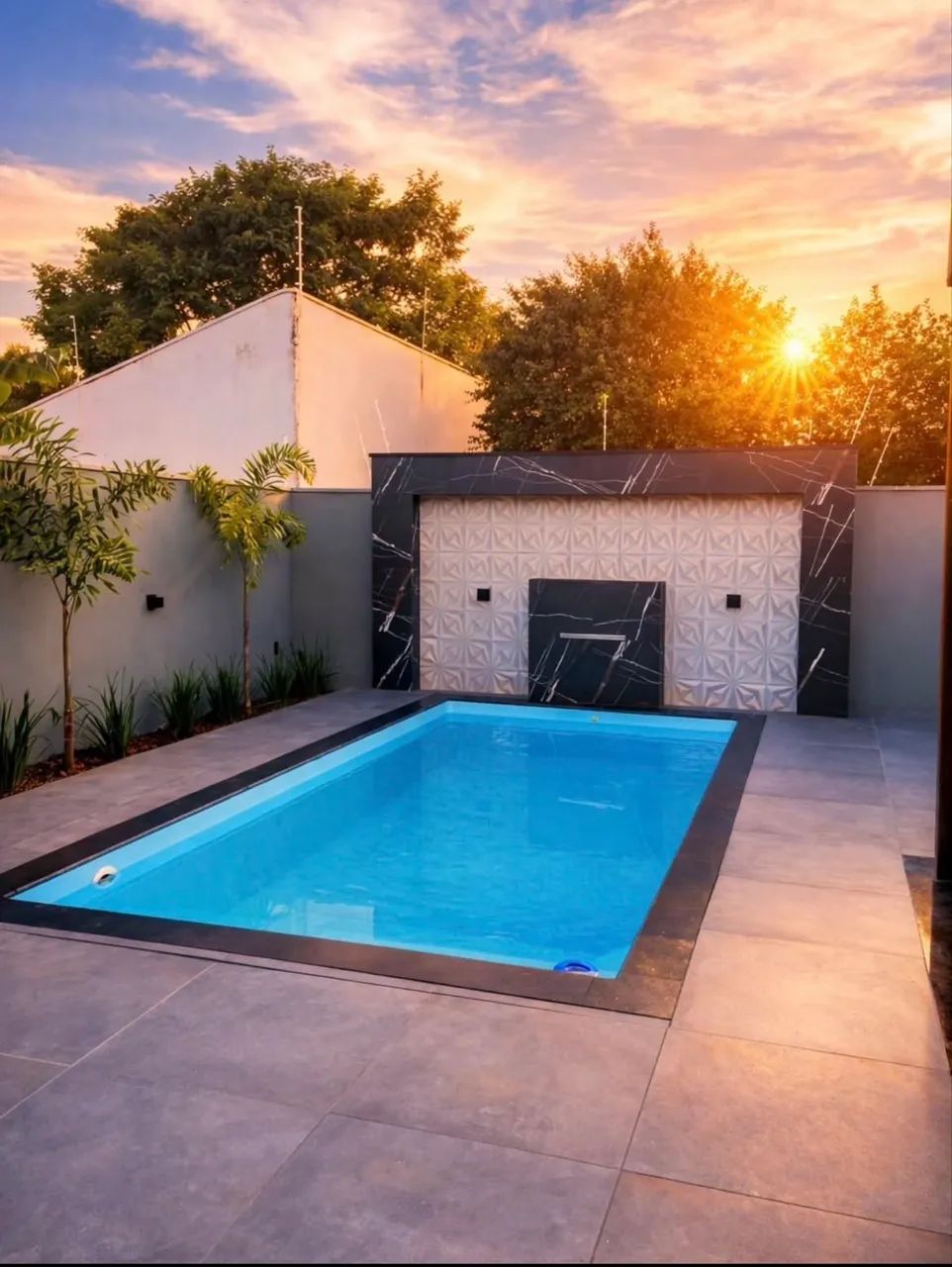 Piscina completa 6x3x1,40 