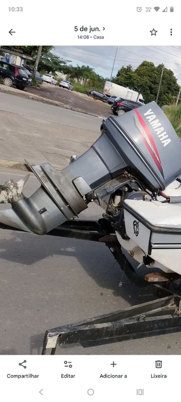 Motor 90 Yamaha/ pronto pra teste